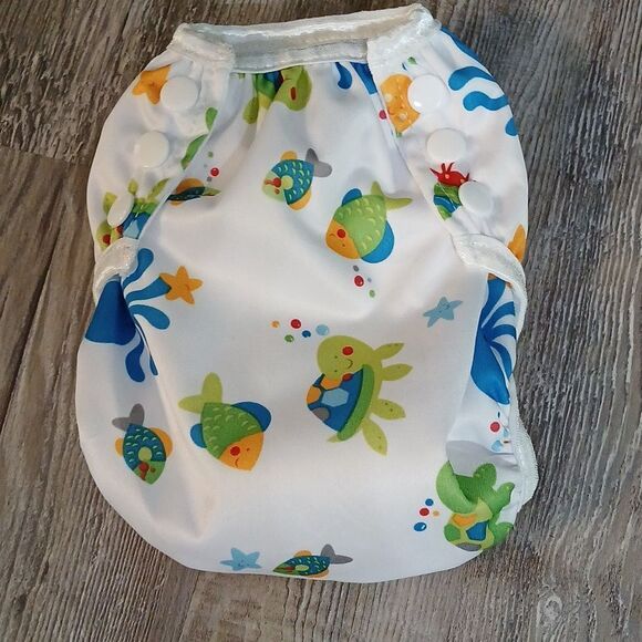 Adjustable Reusable Baby Swim Diapers Sz Small NWOT pack of 3 - Picture 5 of 12